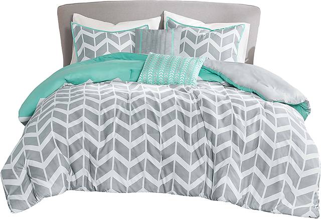 Kids Geany Blue Twin Comforter Set - Thumbnail - Image 1