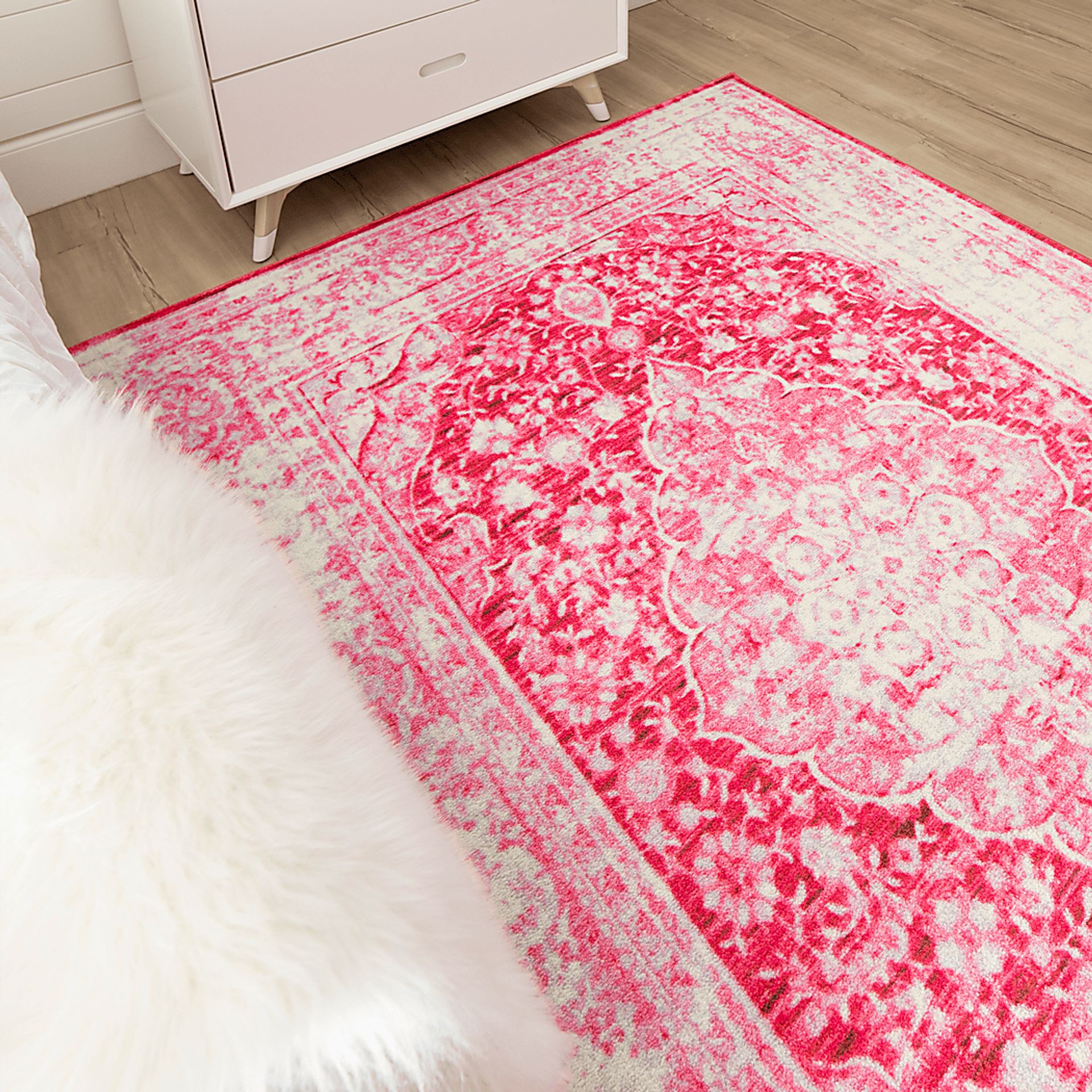 Kids Gembridge Pink 4' x 6' Rug - Image 11