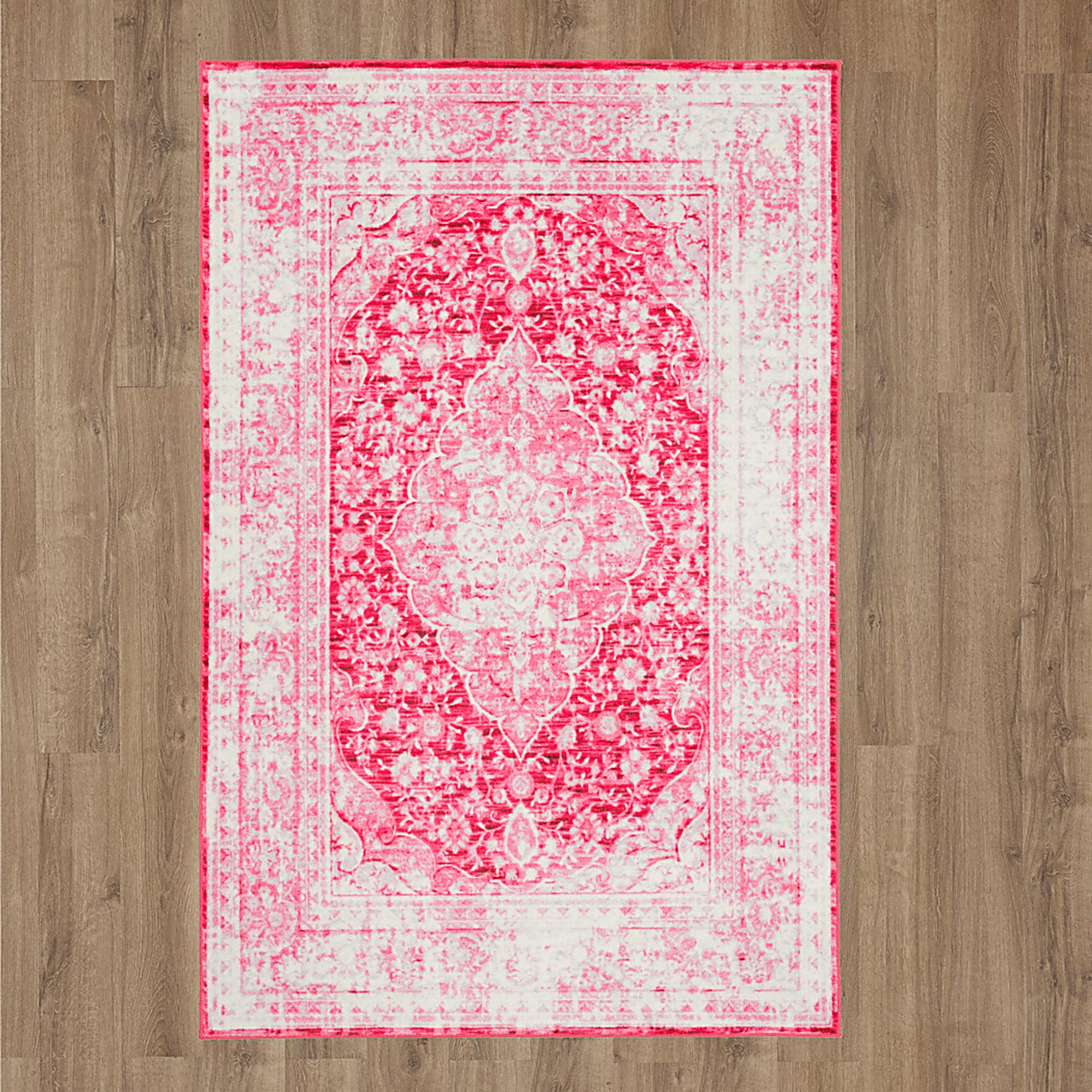 Kids Gembridge Pink 4' x 6' Rug - Image 12