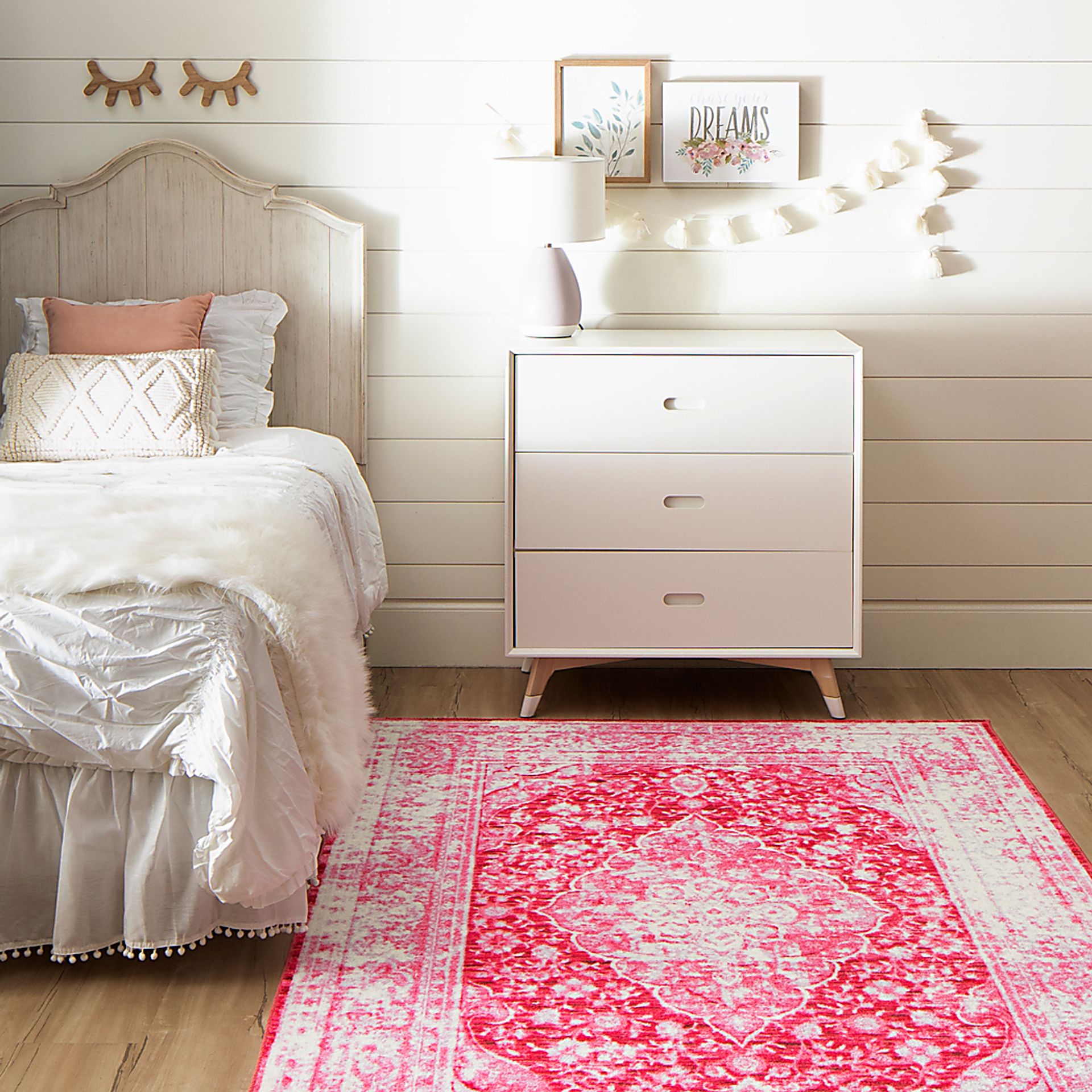 Kids Gembridge Pink 4' x 6' Rug - Image 4