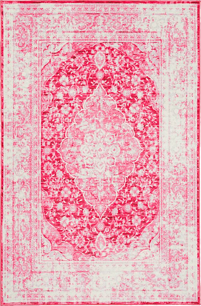 Kids Gembridge Pink 5' x 8' Rug - Thumbnail - Image 1