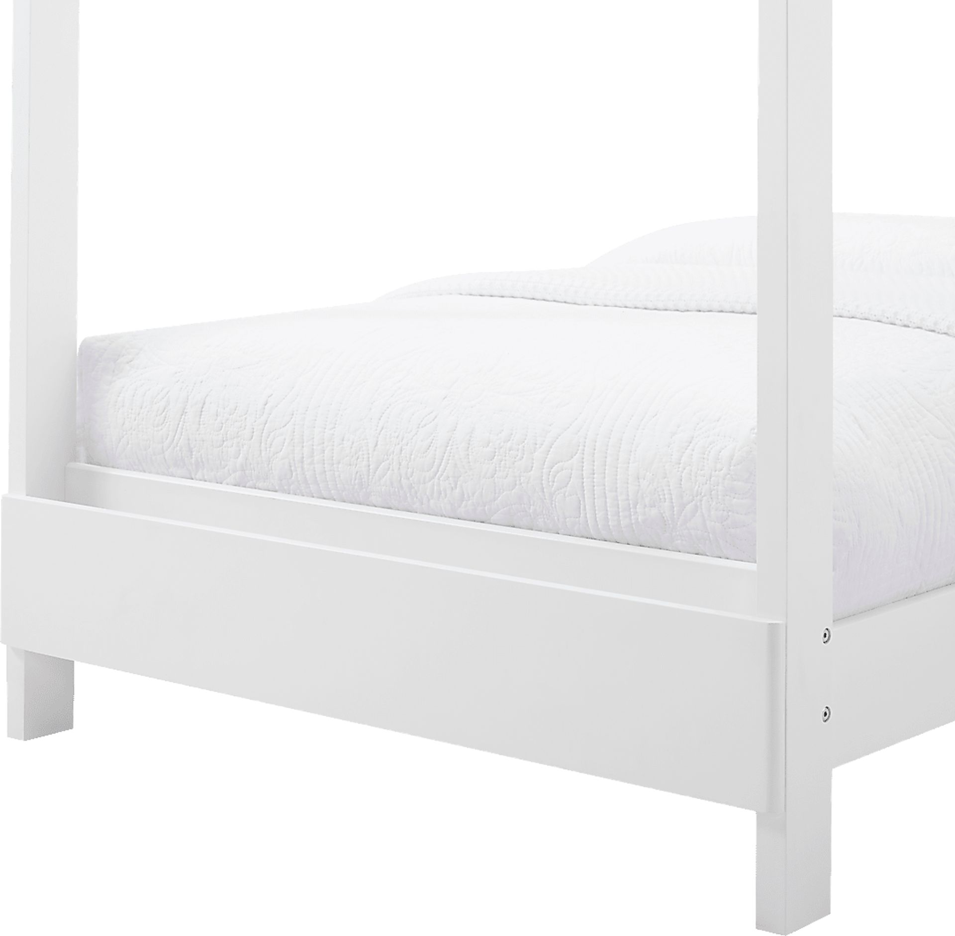 Kids Geoga White Twin Bed - Image 5