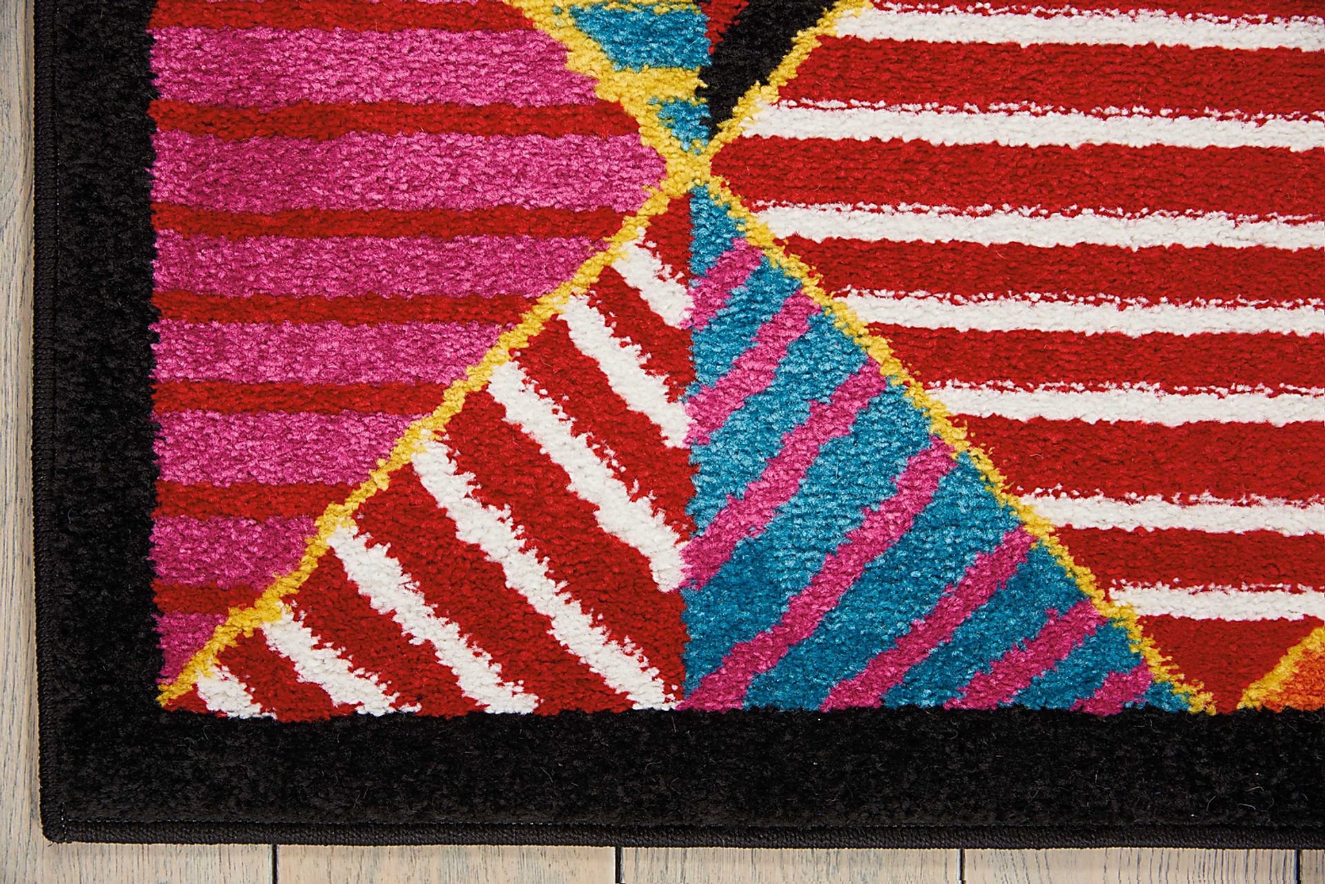 Kids Geoscope Pink 5' x 7' Rug - Image 2