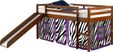Kids Geuda Purple Twin Tent Loft Bed