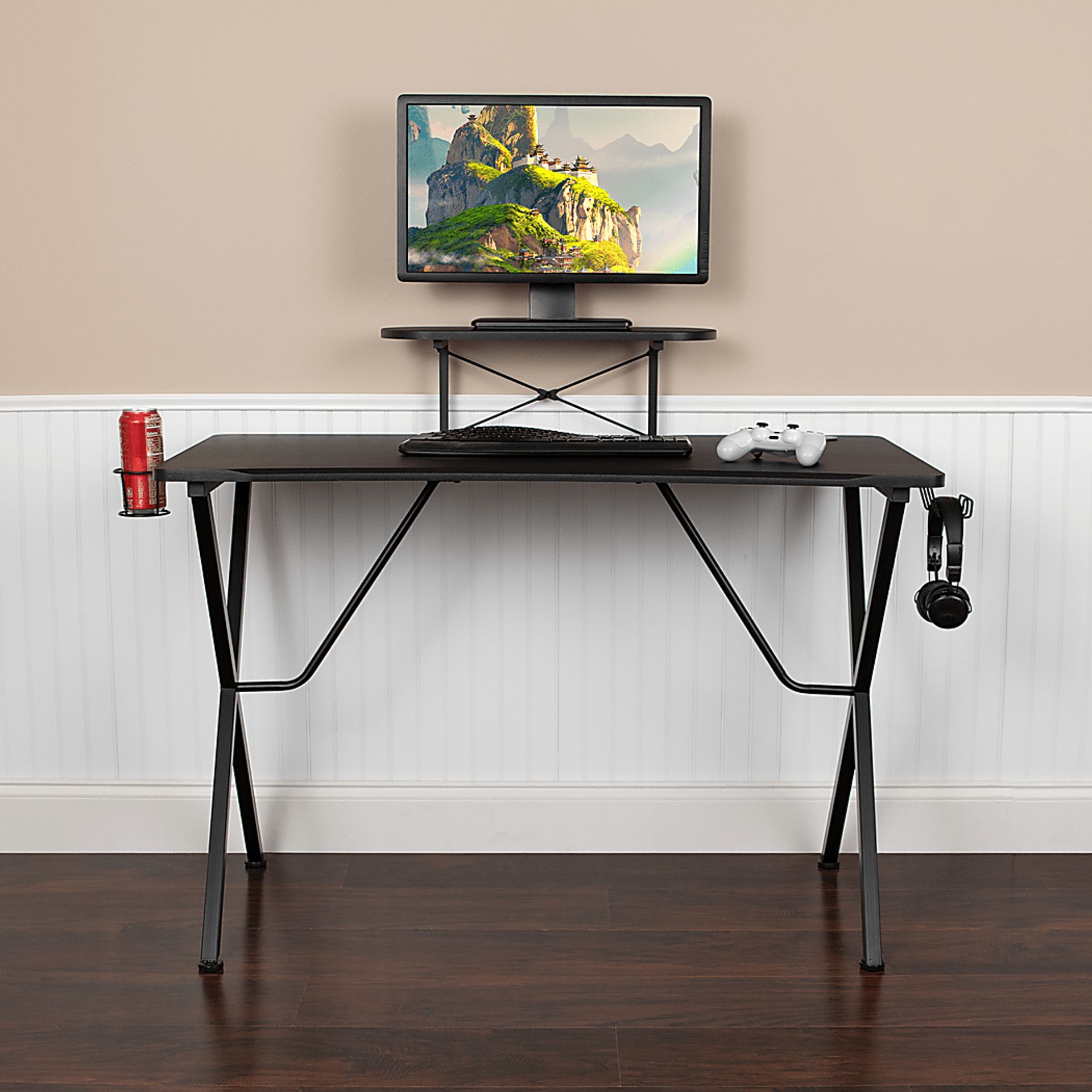 Kids Gindrex Black Gaming Desk - Image 11