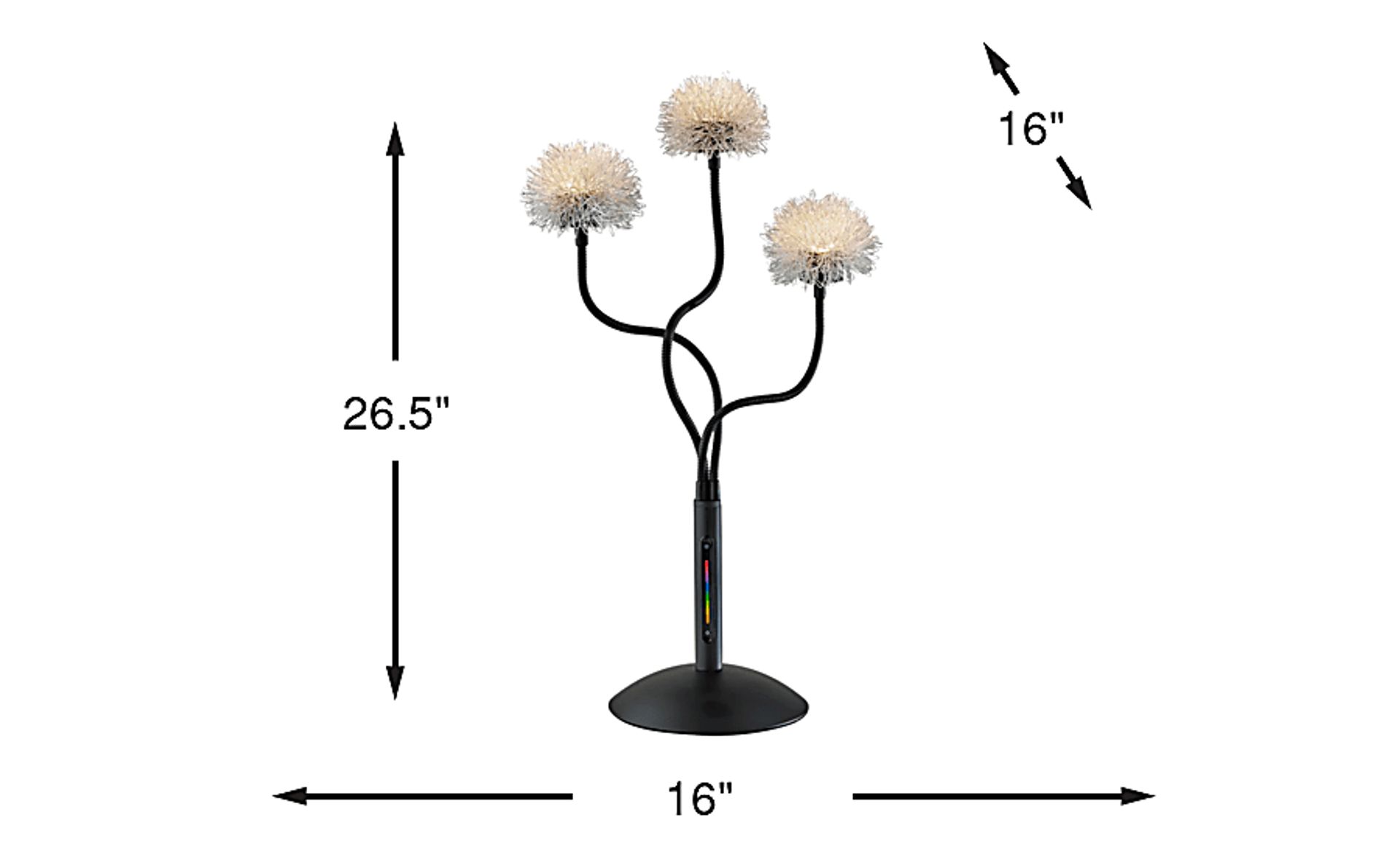 Dimension Image. Please refer to the Dimension Tab on this page for dimension details.