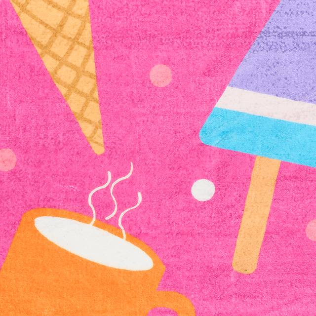Kids Glampop Pink 3'5 x 5' Rug - Thumbnail - Image 6