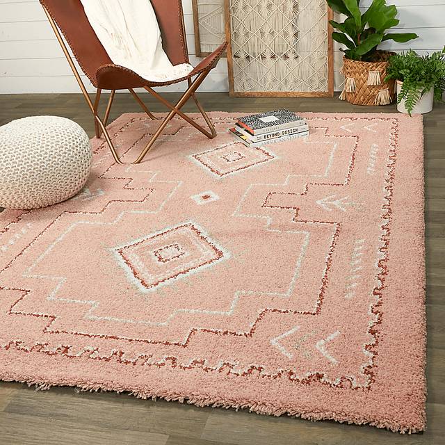Kids Global Pink 7'10 x 10' Rug - Thumbnail - Image 2