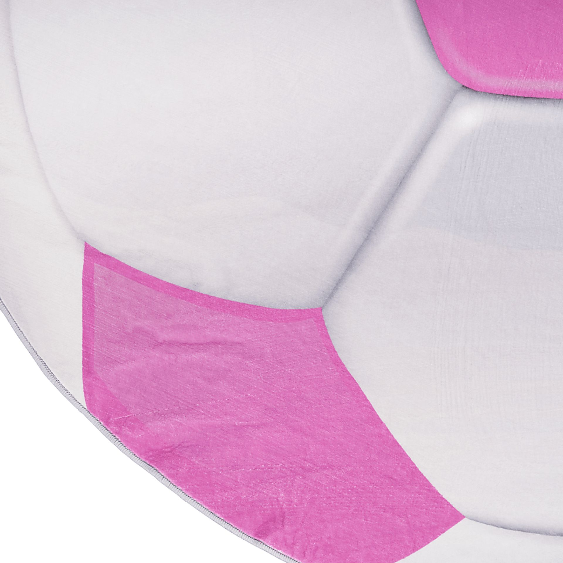 Kids Goal Getter Pink 5' Round Rug - Image 4