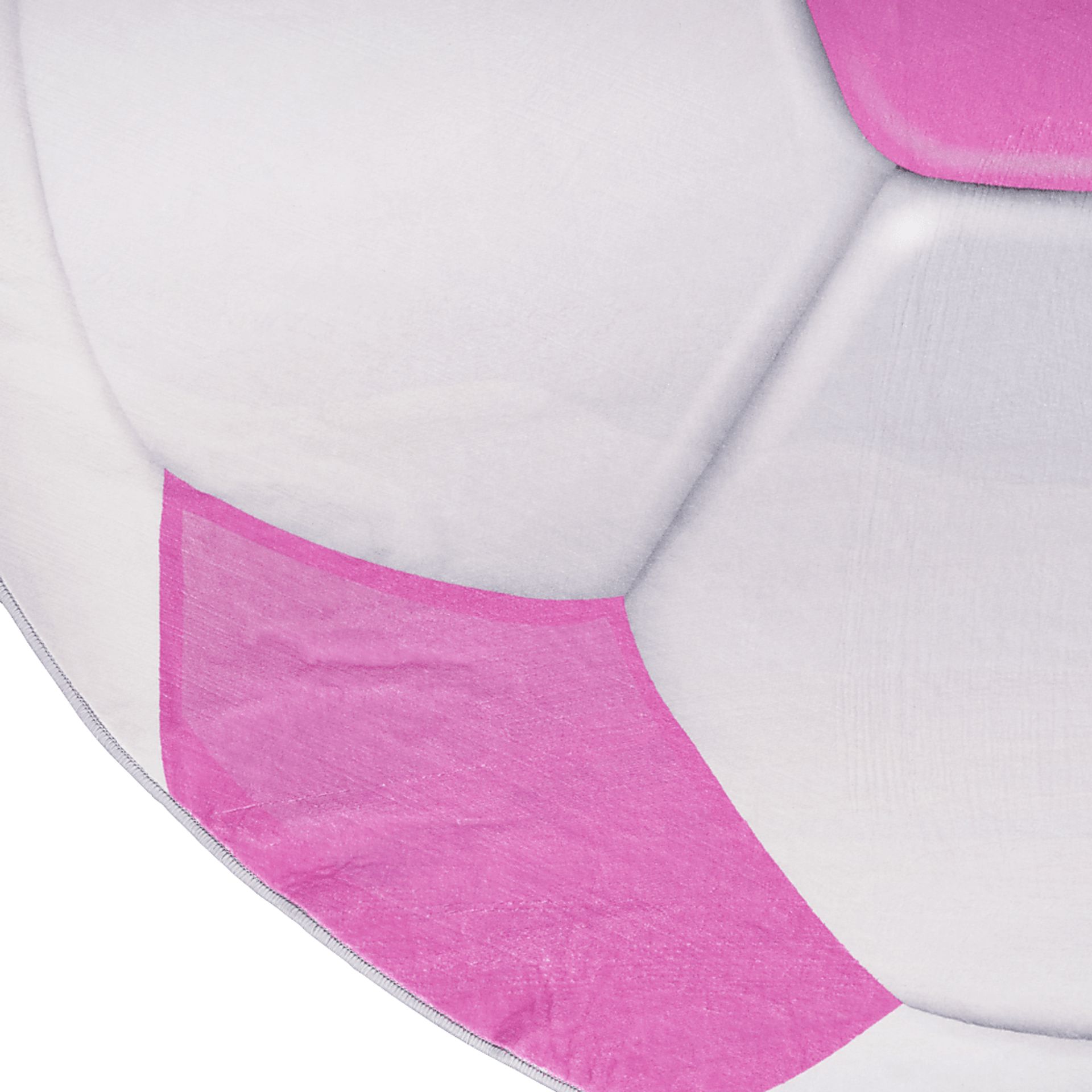 Kids Goal Getter Pink 5' Round Rug - Image 6