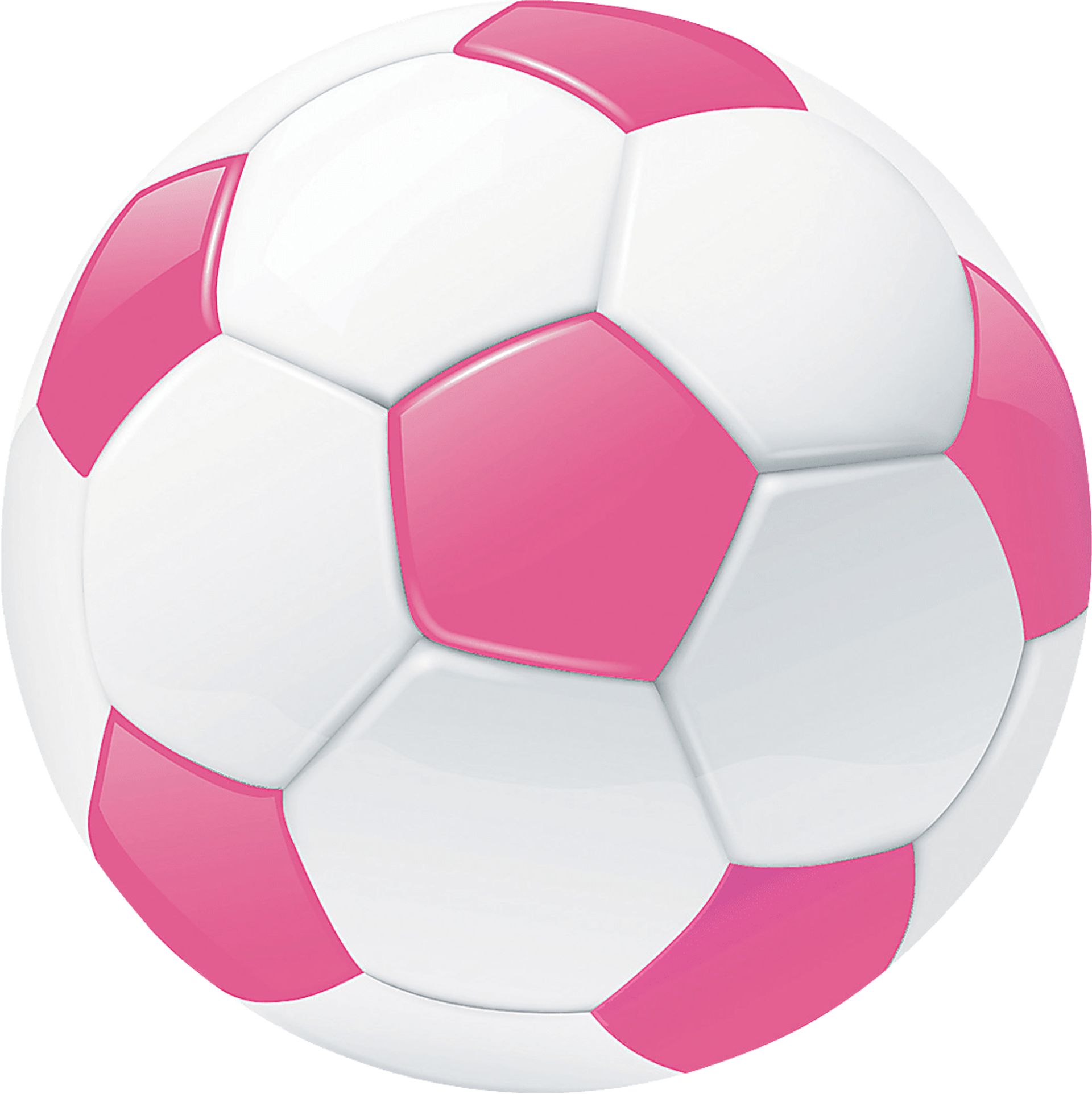 Kids Goal Getter Pink 5' Round Rug - Image 1