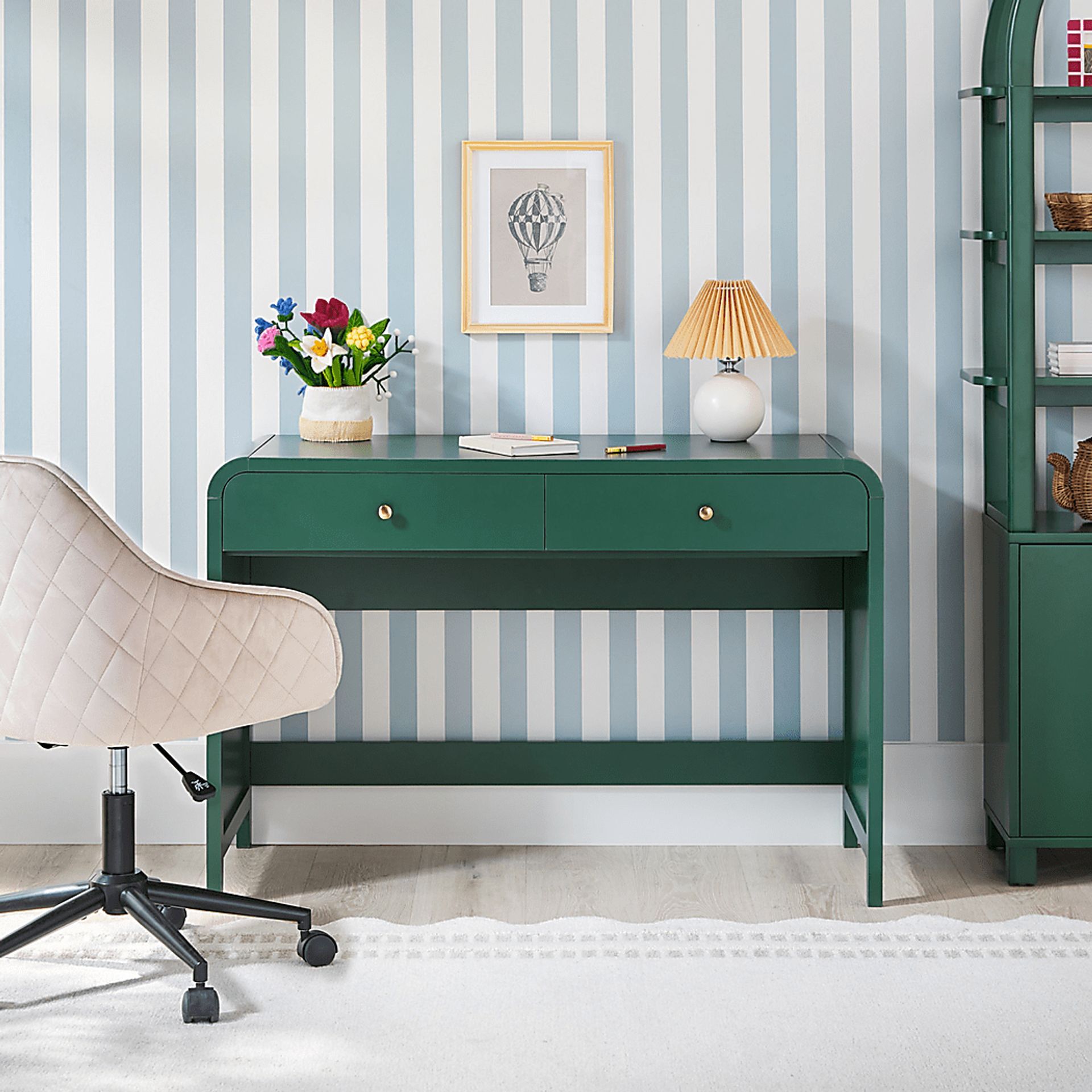 Goldpoint Green Desk - Image 2