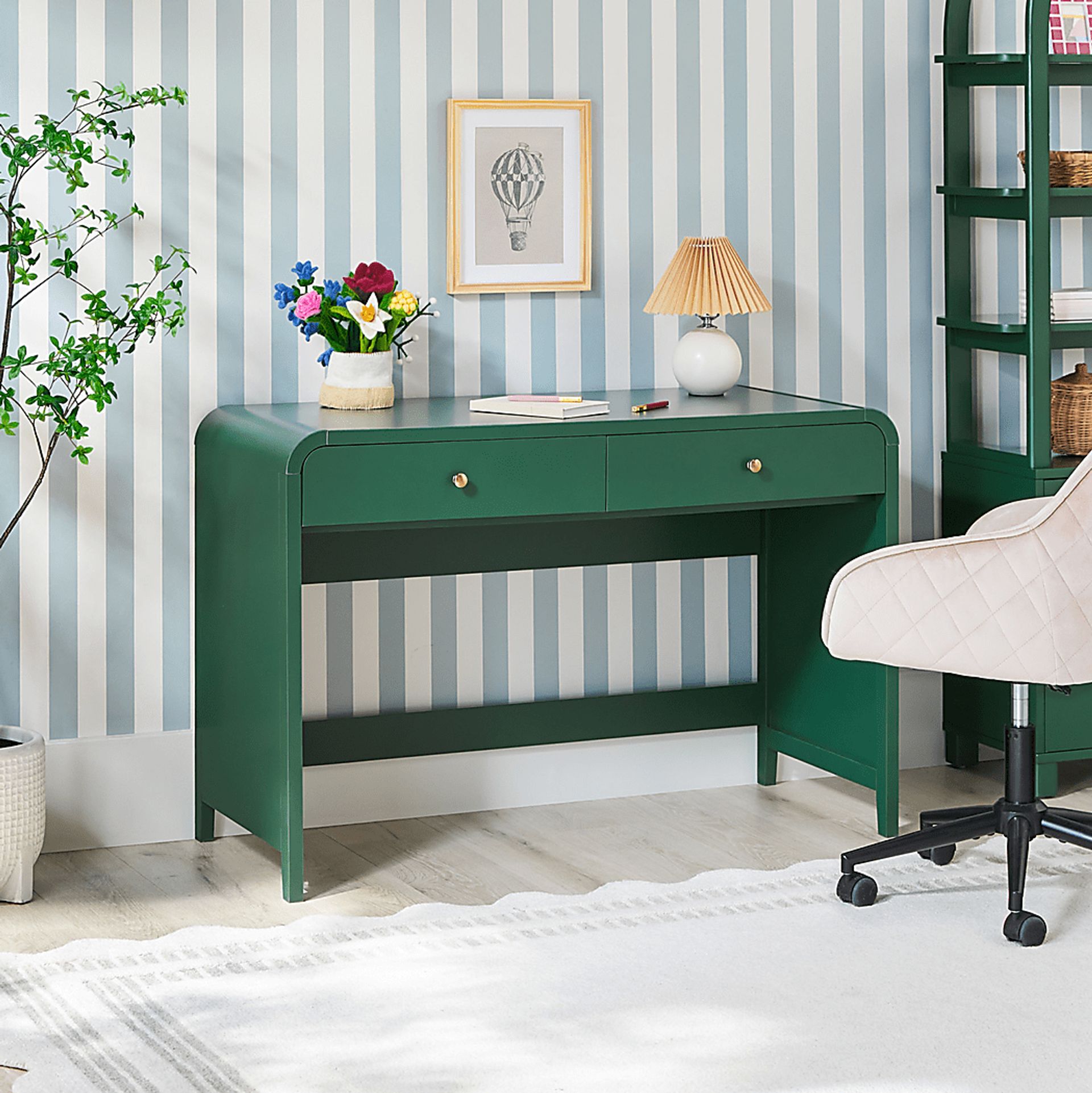 Goldpoint Green Desk - Image 3