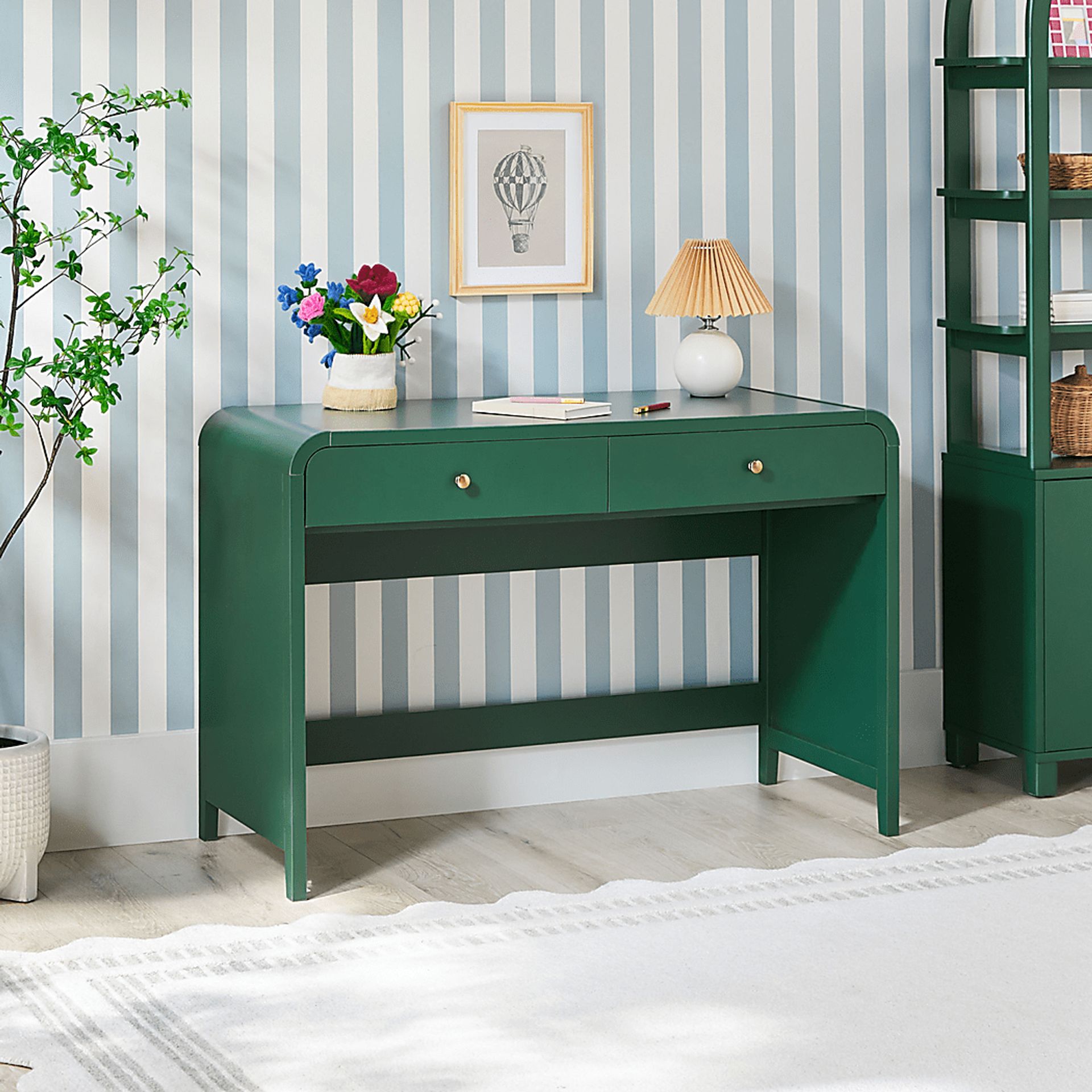 Goldpoint Green Desk - Image 5