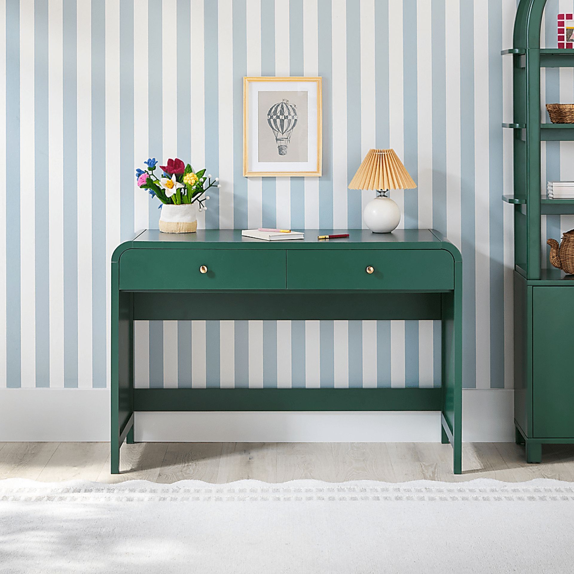 Goldpoint Green Desk - Image 6