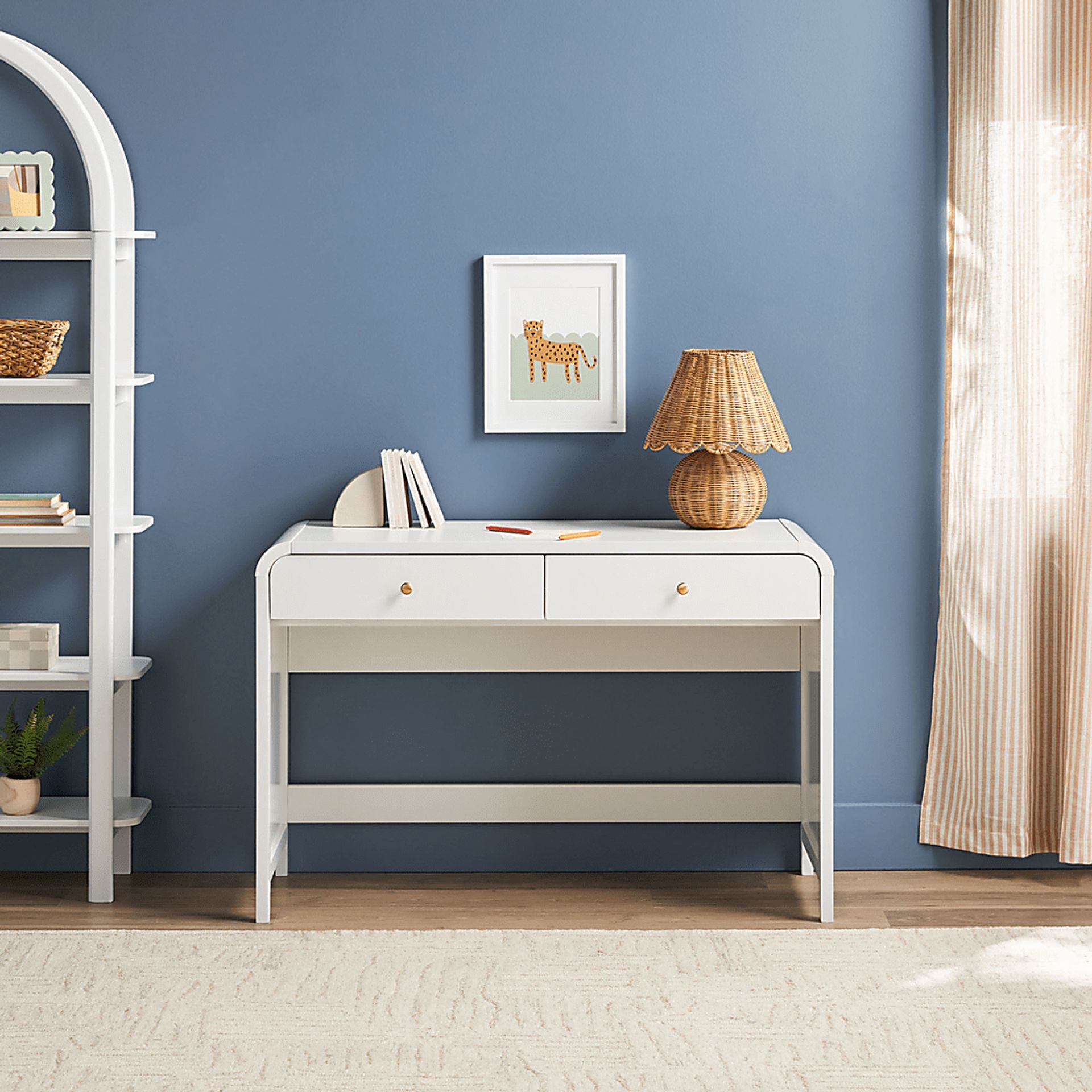 Goldpoint White Desk - Image 3