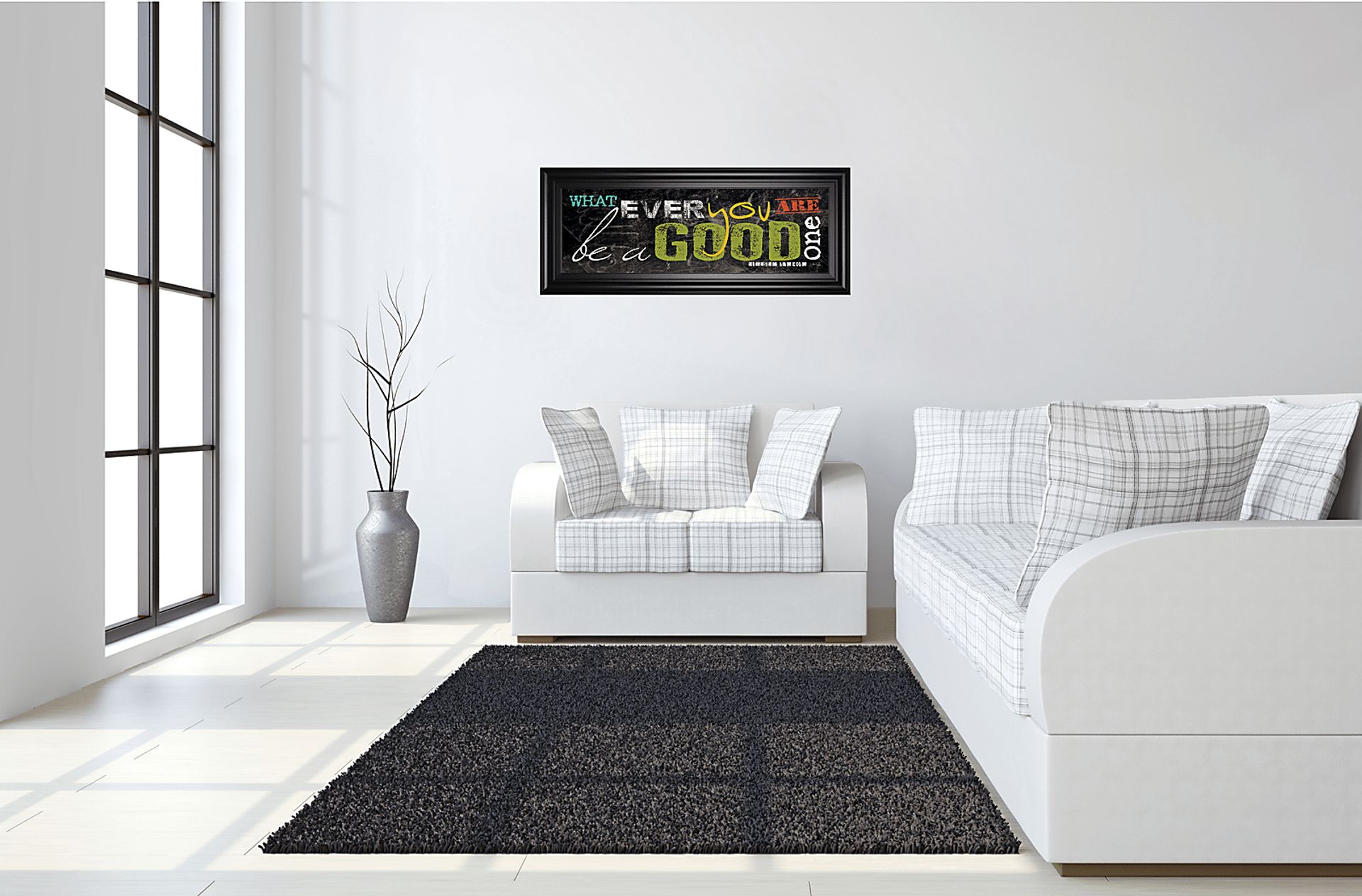 Kids Good Manners Black Artwork - Image 2