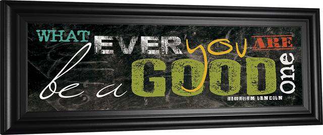 Kids Good Manners Black Artwork - Thumbnail - Image 1