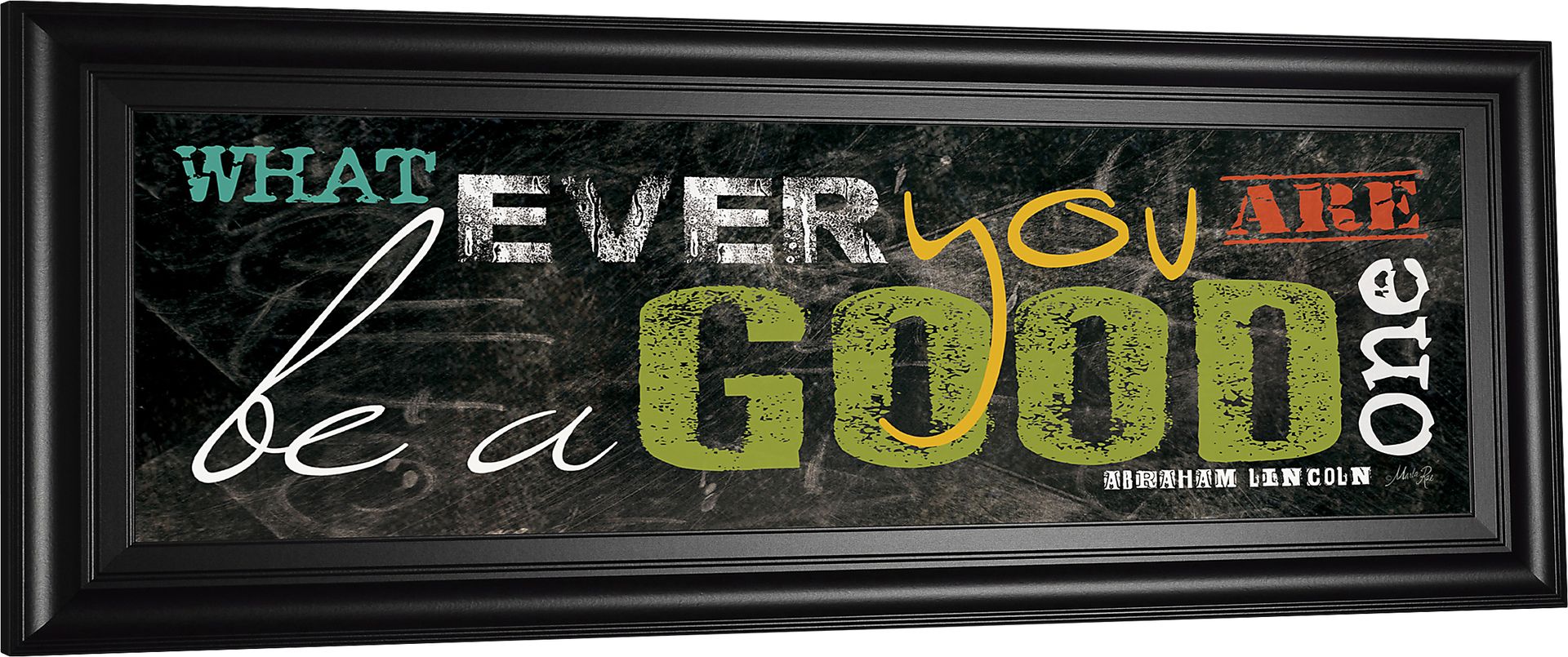 Kids Good Manners Black Artwork - Image 1
