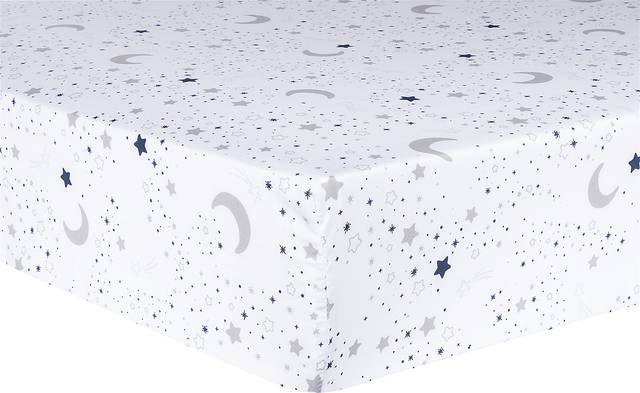 Kids Good Night Moon Navy Baby Bedding Set - Thumbnail - Image 4