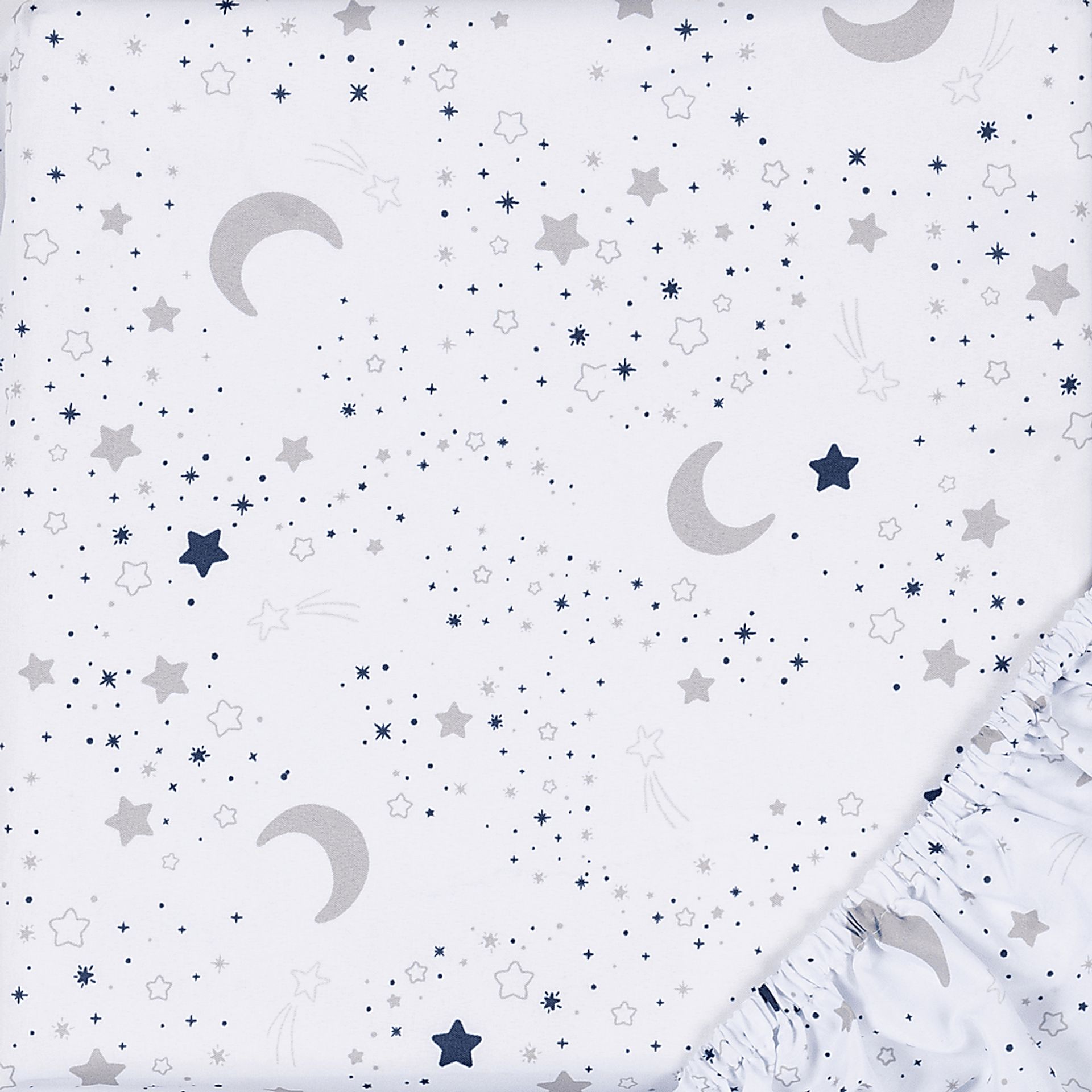 Kids Good Night Moon Navy Baby Bedding Set - Image 5