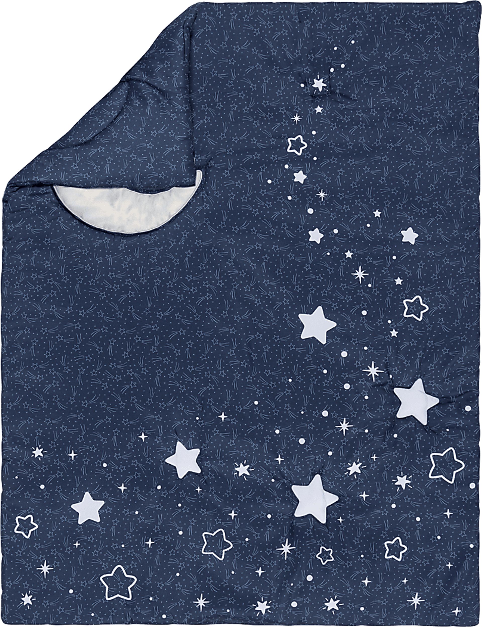 Kids Good Night Moon Navy Baby Bedding Set - Image 7