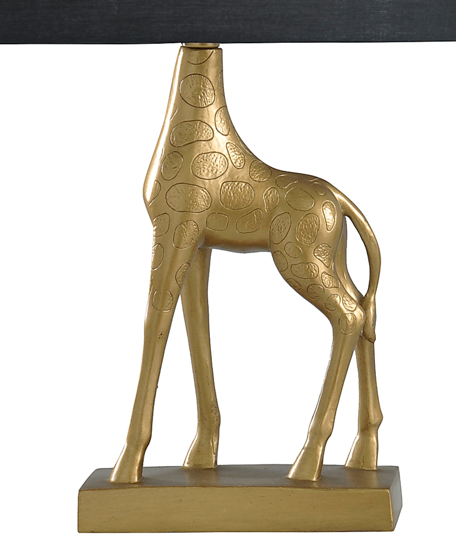 Kids Graceful Giraffe Gold Lamp - Image 4