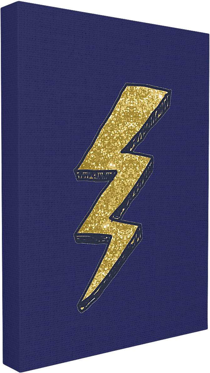 Kids Graphic Lightning Bolt Navy Artwork