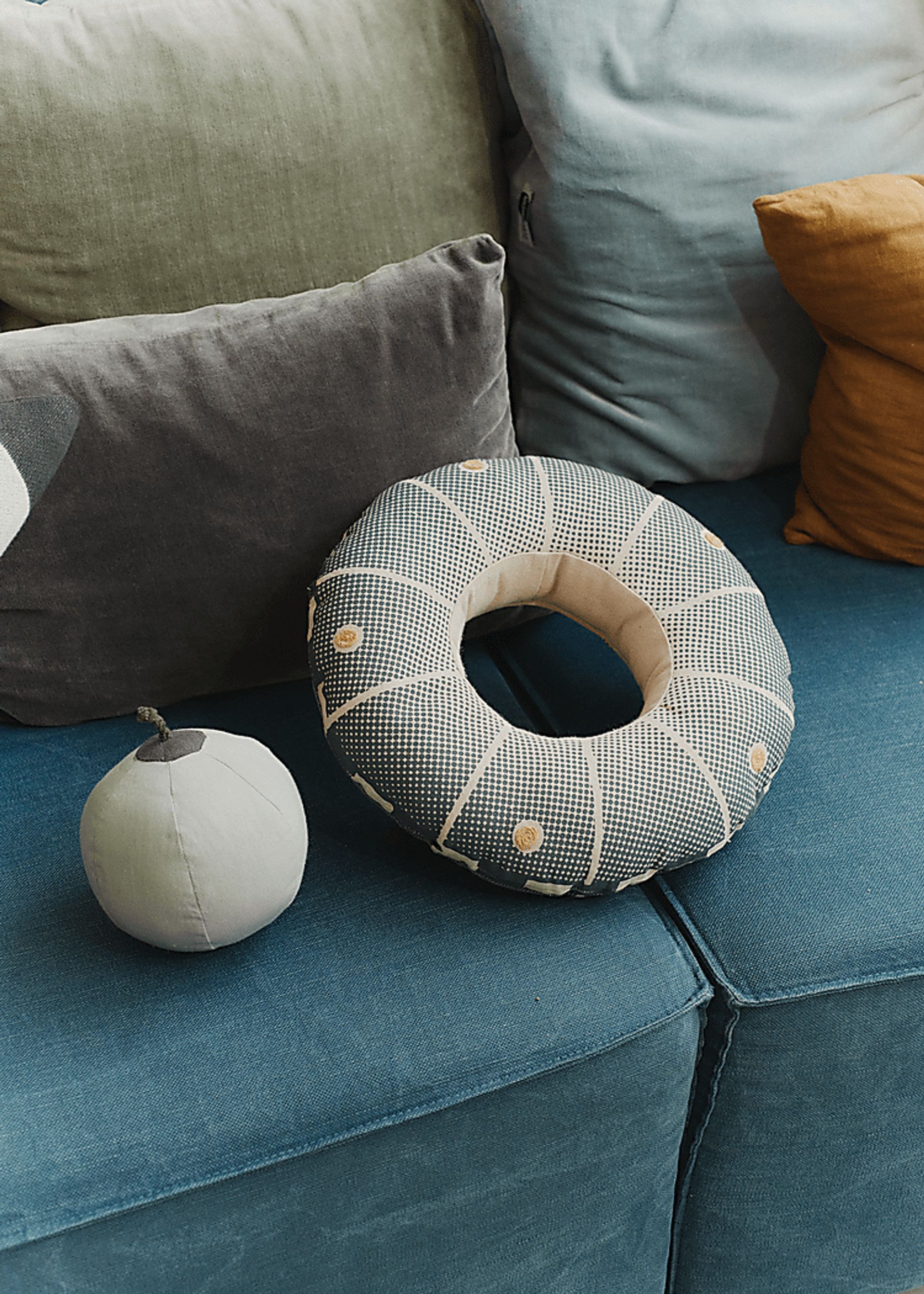 Kids Gray UFO Pillow - Image 3