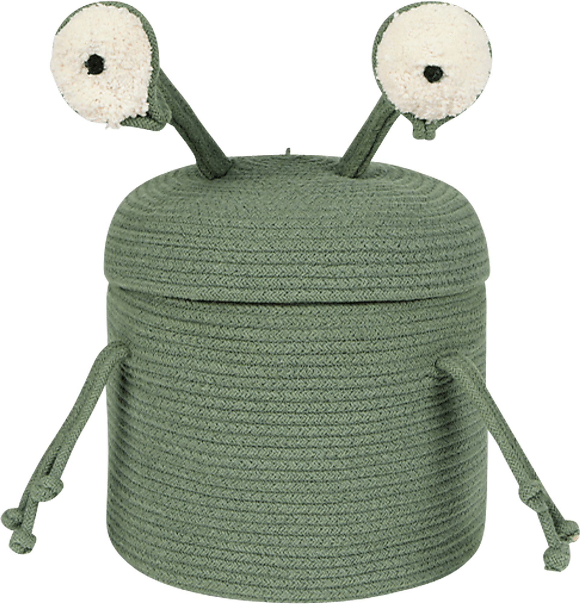Kids Green Alien Zog Basket - Image 1
