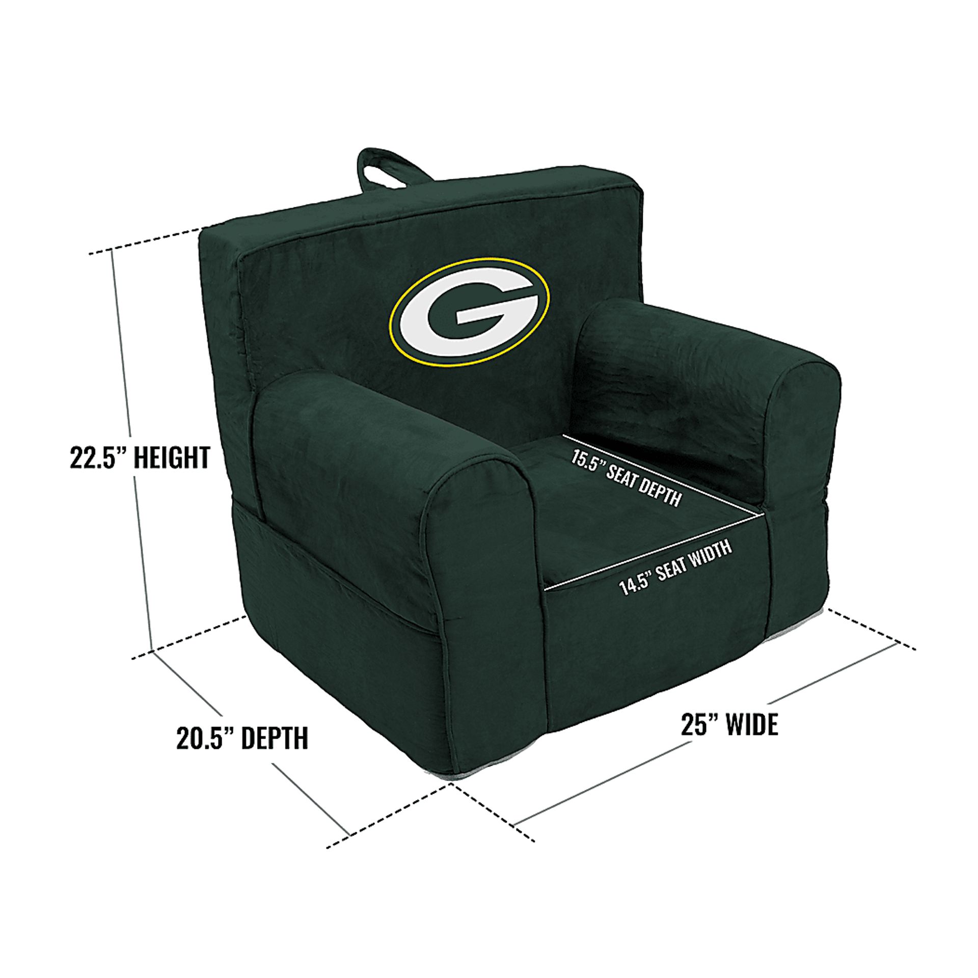 Kids Green Bay Packers Chair - Image 5