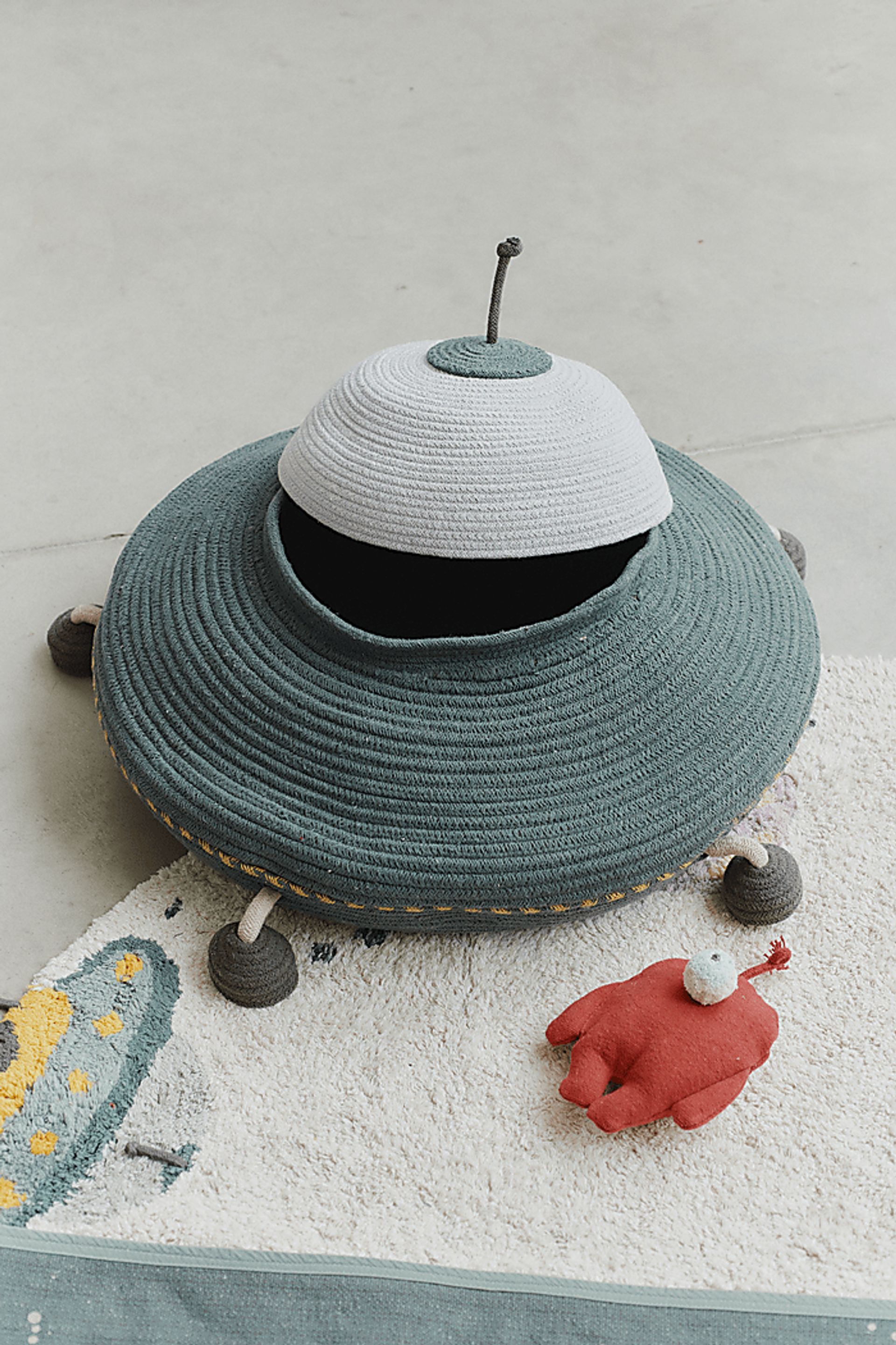 Kids Green UFO Basket - Image 8