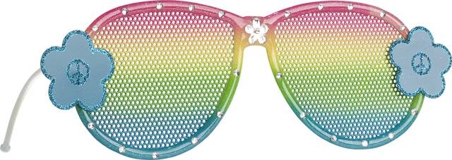 Kids Groovy Sunglasses Blue Earring Holder - Thumbnail - Image 1