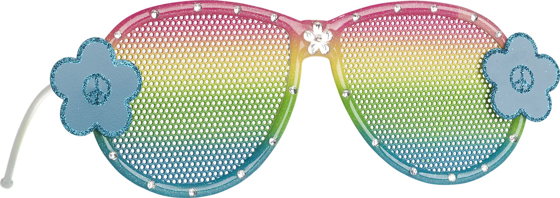 Kids Groovy Sunglasses Blue Earring Holder - Image 1
