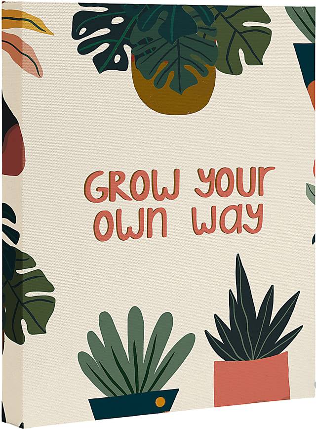 Kids Grow Your Own Way I Beige Artwork - Thumbnail - Image 1