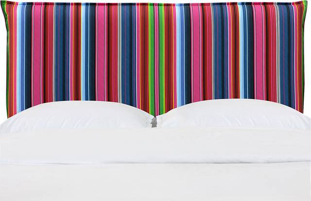 Kids Guadiana Red Full Upholstered Headboard - Thumbnail - Image 2