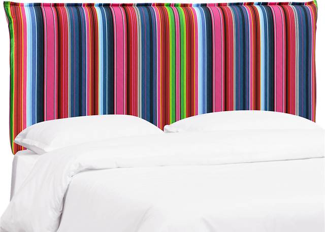 Kids Guadiana Red Full Upholstered Headboard - Thumbnail - Image 1