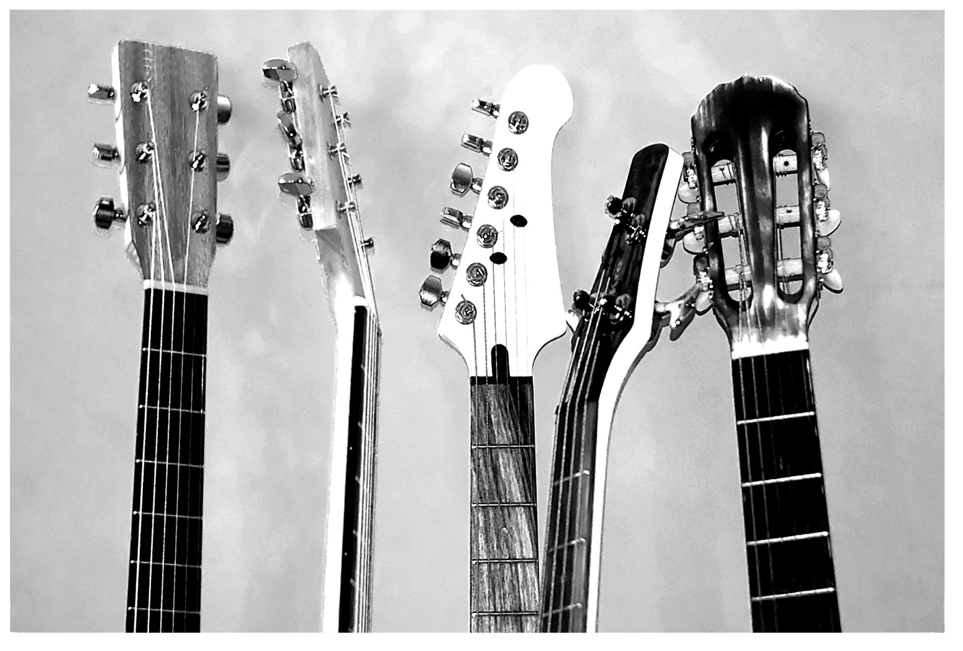 Kids Guitar Concert Gray Artwork - Image 1