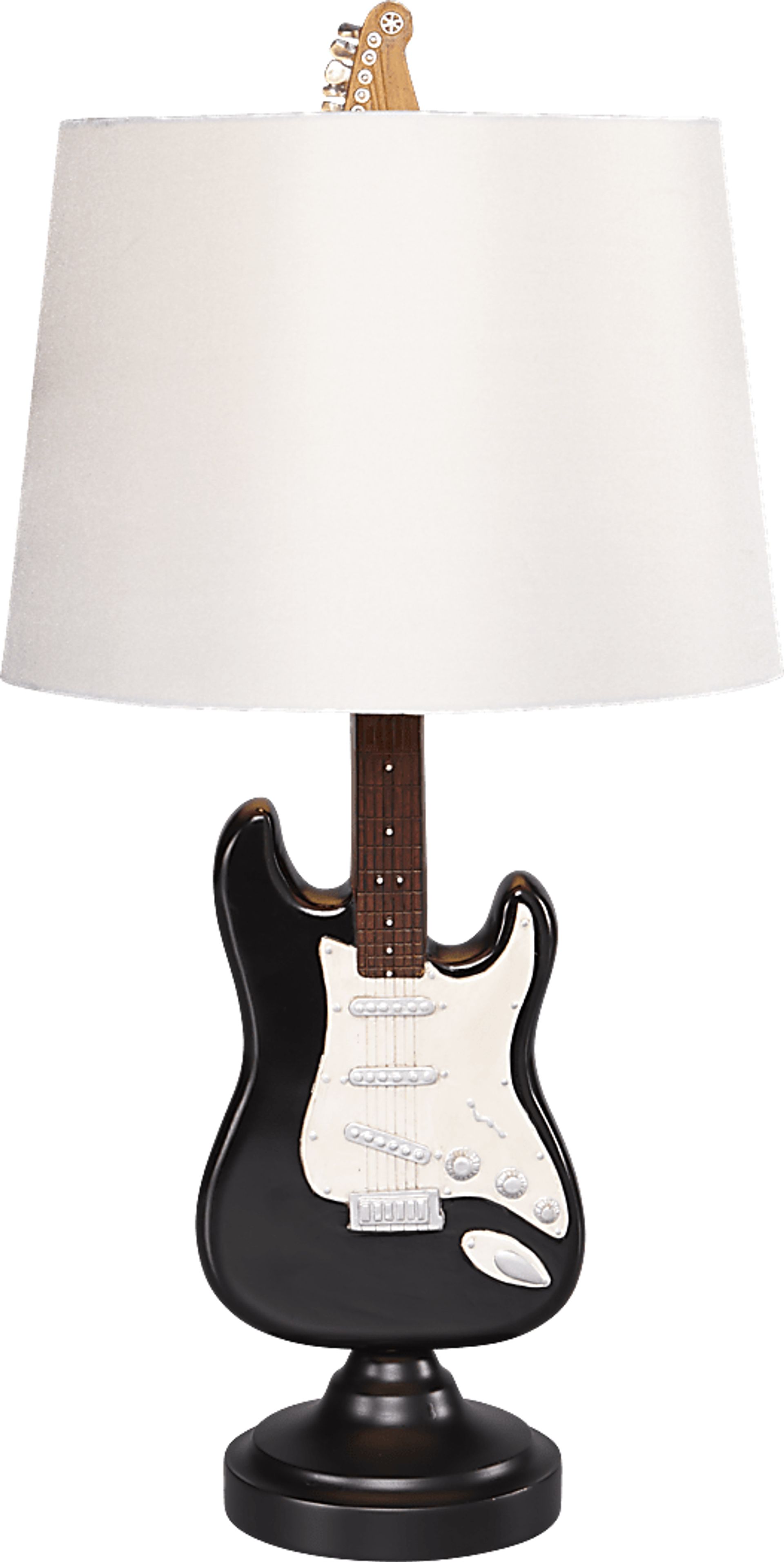 Kids Guitar Groove Black Lamp - Image 1