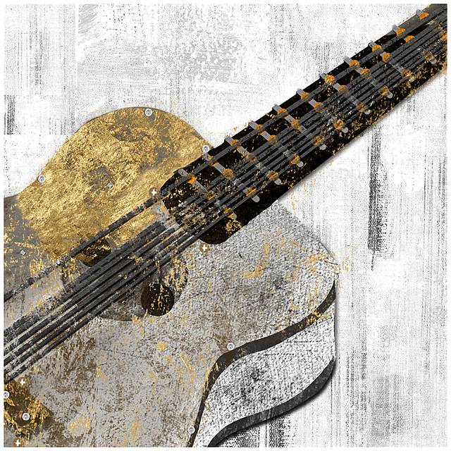 Kids Guitar Practice Brown Artwork - Thumbnail - Image 1