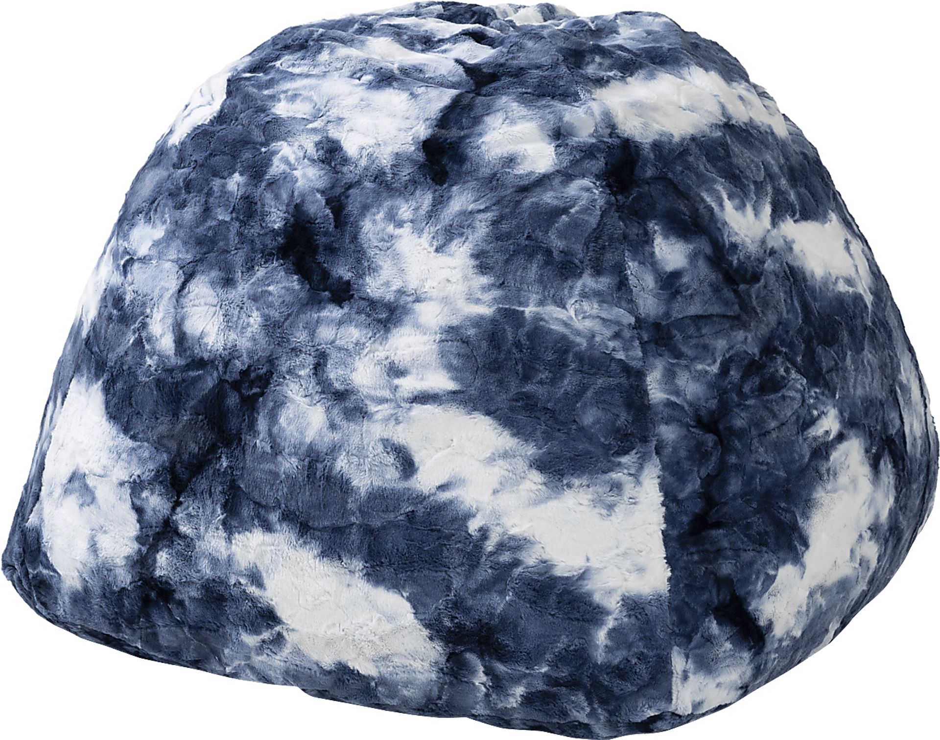 Kids Gumdrop Blue Beanbag Chair - Image 1