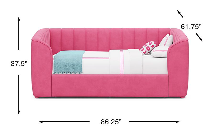 Kids Gwyneth Full Upholstered Storage Daybed - Thumbnail 5