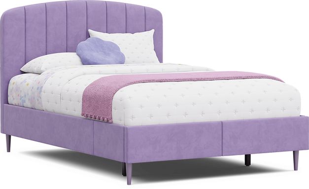 Kids Gwyneth Lavender Full Upholstered Storage Bed