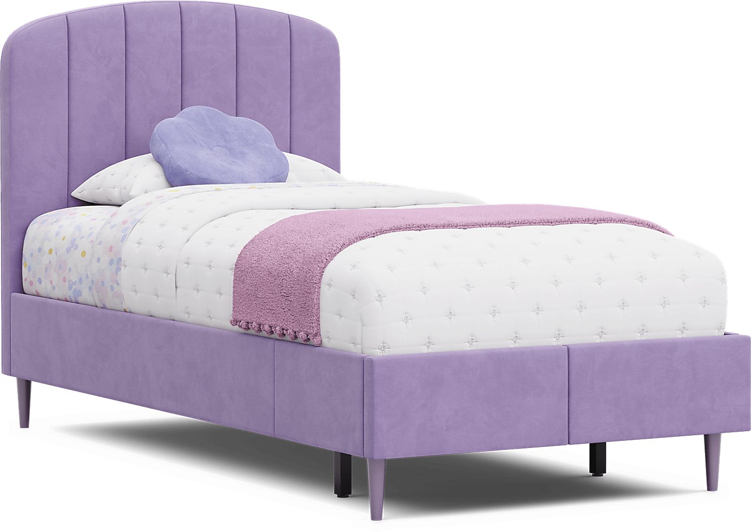 Gwyneth Twin Upholstered Storage Bed - Thumbnail 2