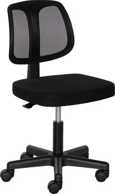 Kids Hanson Black Desk Chair