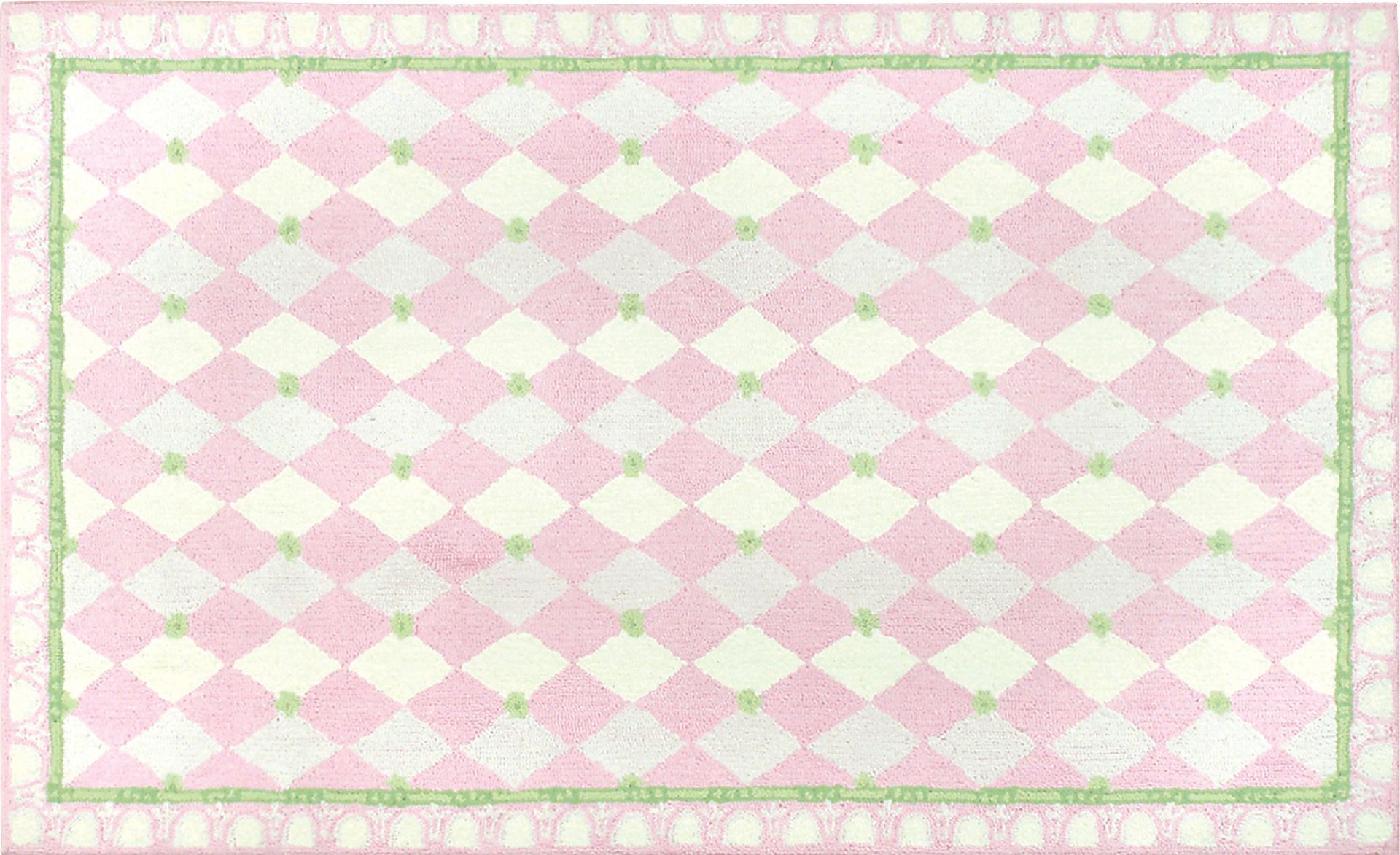 Kids Harleth Pink 2'8 x 4'8 Rug - Image 1