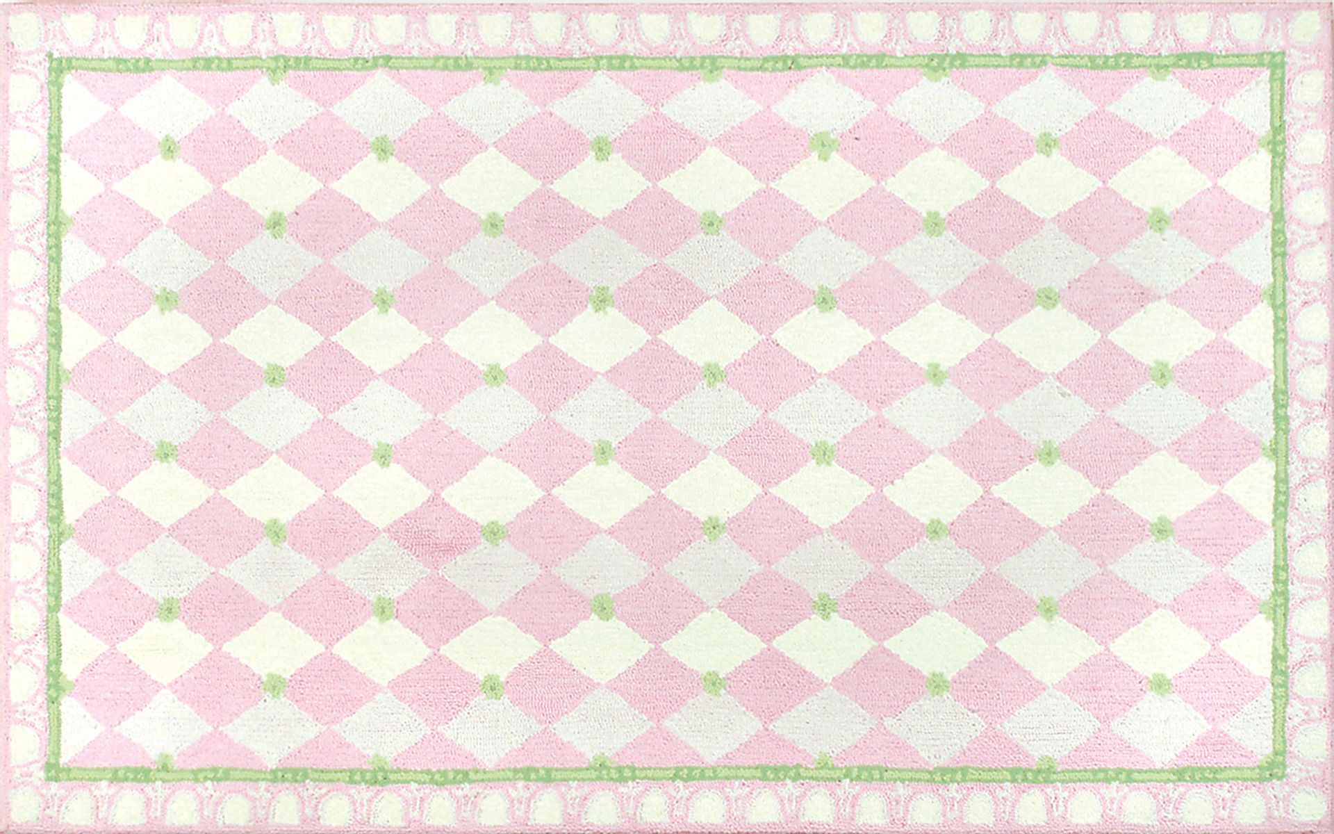 Kids Harleth Pink 4'7 x 7'7 Rug - Image 1