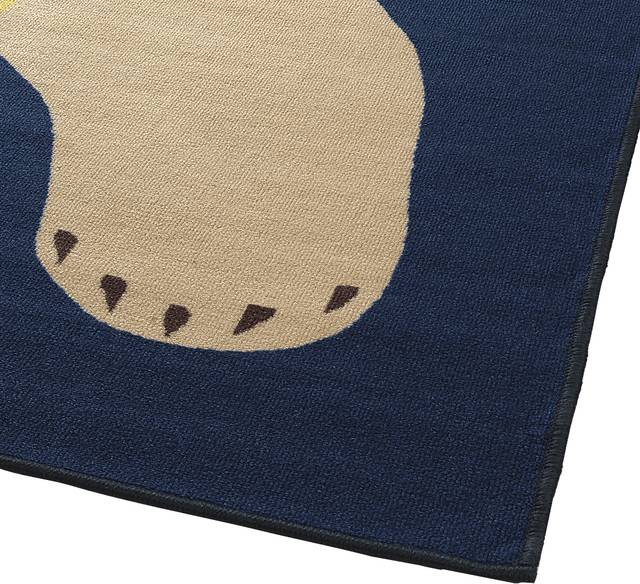 Kids Harshaw Navy 5' x 7' Rug - Thumbnail - Image 3
