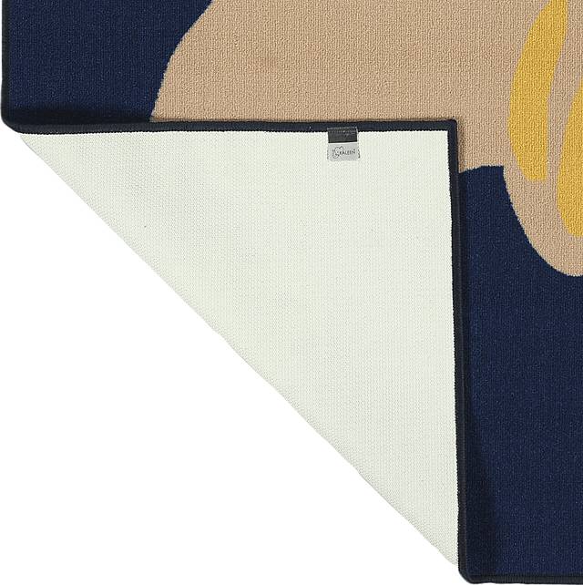 Kids Harshaw Navy 5' x 7' Rug - Thumbnail - Image 4
