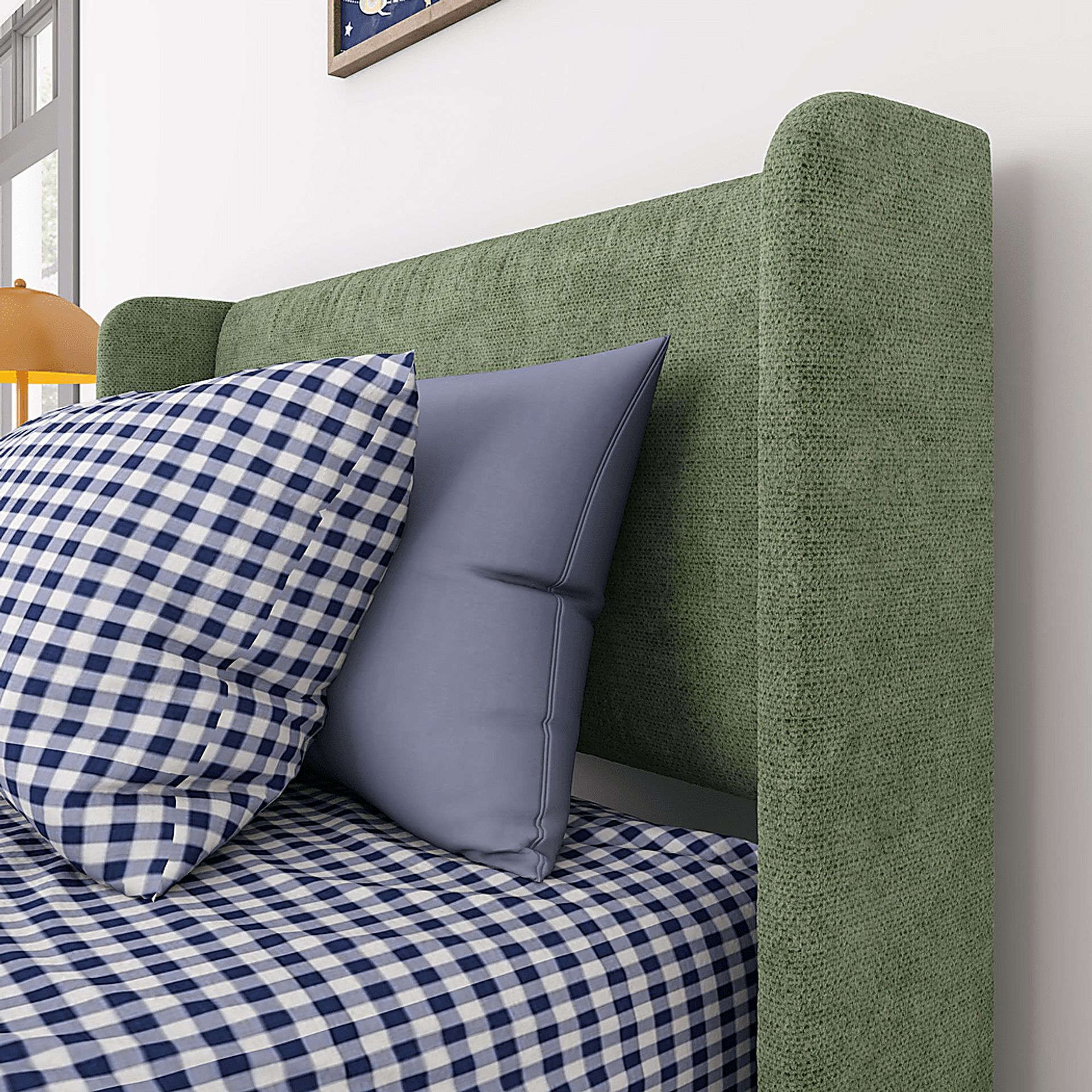 Kids Haso Green Twin Bed - Image 7